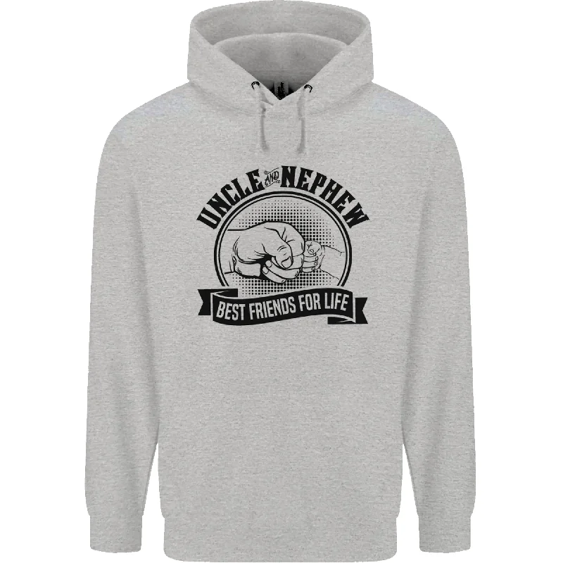 Super Deal Uncle & Nephew Best Friends Uncles Day Mens 80% Cotton Hoodie