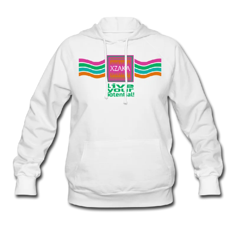 Closeout XZAKA Women "Live Your Potential" Motivational Hoodie - W1295
