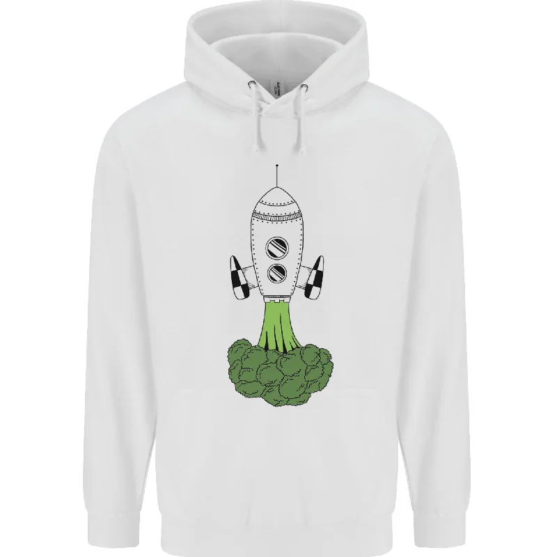 Exclusive Savings Smoked Broccoli Mens 80% Cotton Hoodie